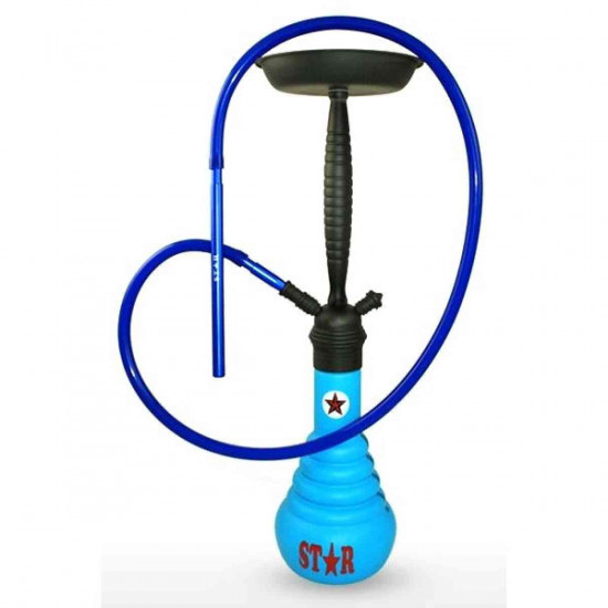 Hookah of Amy Deluxe 4-Stars 610 blue Hookah of Amy Deluxe 4-Stars 610 blue