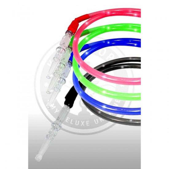Tube/hose for a hookah with illumination Tube/hose for a hookah with illumination