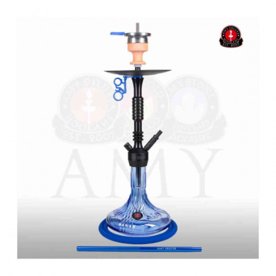 Кальян Amy Deluxe 085.01 (Эми Делюкс) Alu Claw черный-синий PSMBK - BU Кальян Amy Deluxe 085.01 (Эми Делюкс) Alu Claw черный-синий PSMBK - BU