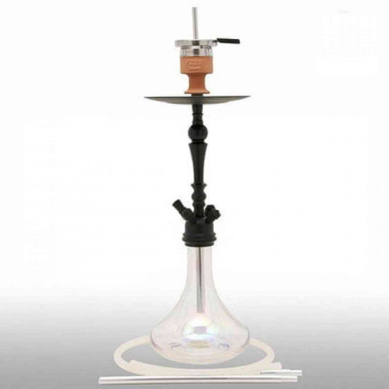 Hookah of Amy Deluxe 057 R (Amy Delux) of Globe black-transparent PSMBK - TR Hookah of Amy Deluxe 057 R (Amy Delux) of Globe black-transparent PSMBK - TR