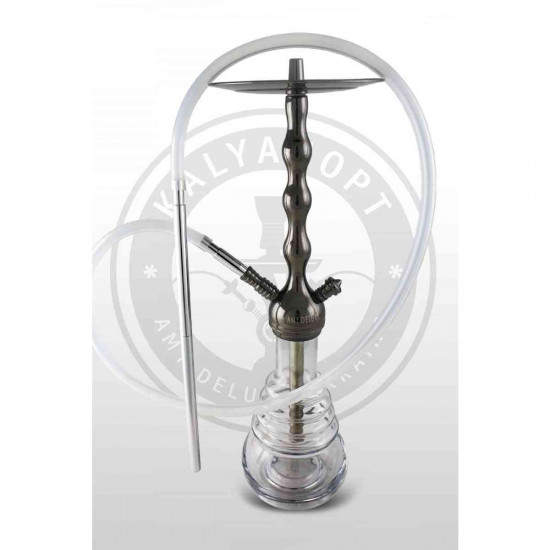 Кальян Amy Deluxe 640 (Эми Делюкс) Zuri темный металлик-прозрачный B - TR Кальян Amy Deluxe 640 (Эми Делюкс) Zuri темный металлик-прозрачный B - TR