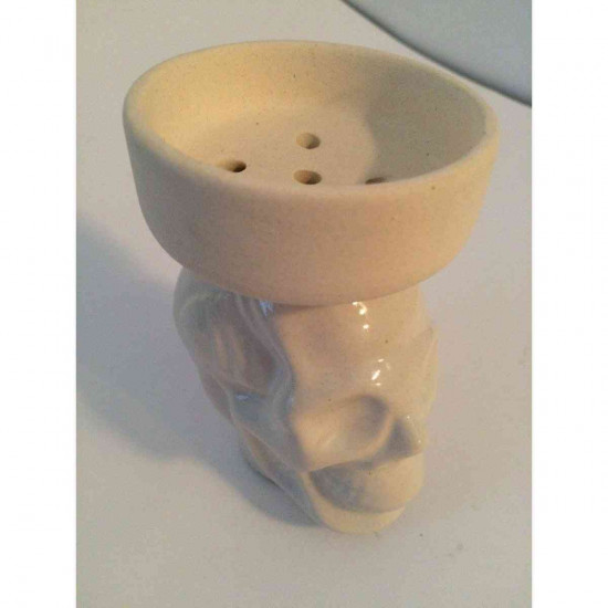 Bowl for a hookah faience (Skull) Bowl for a hookah faience (Skull)
