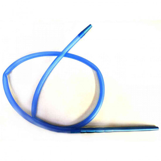 Silicone hose of Ager Blue (Ager Siny) for a hookah Silicone hose of Ager Blue (Ager Siny) for a hookah
