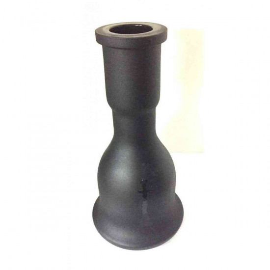 FLASK FOR THE HOOKAH BLACK OPAQUE STRUCTURED FLASK FOR THE HOOKAH BLACK OPAQUE STRUCTURED