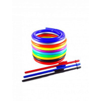 Silicone hose of Crystal for a hookah multi-colored