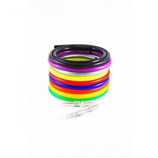 Silicone hose of Crystal (it is a lot of flowers) for a hookah Silicone hose of Crystal (it is a lot of flowers) for a hookah