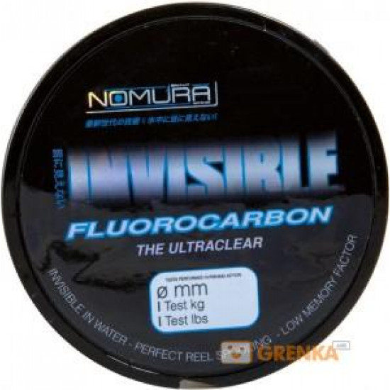 Ліска Nomura Invisible Fluorocarbon 0.16 мм Ліска Nomura Invisible Fluorocarbon 0.16 мм