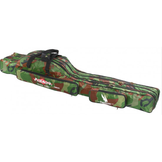Чехол Mikado для 3 удилищ с катушками 150x28x40см камуфляж (UWD-04203C-150) Чехол Mikado для 3 удилищ с катушками 150x28x40см камуфляж (UWD-04203C-150)