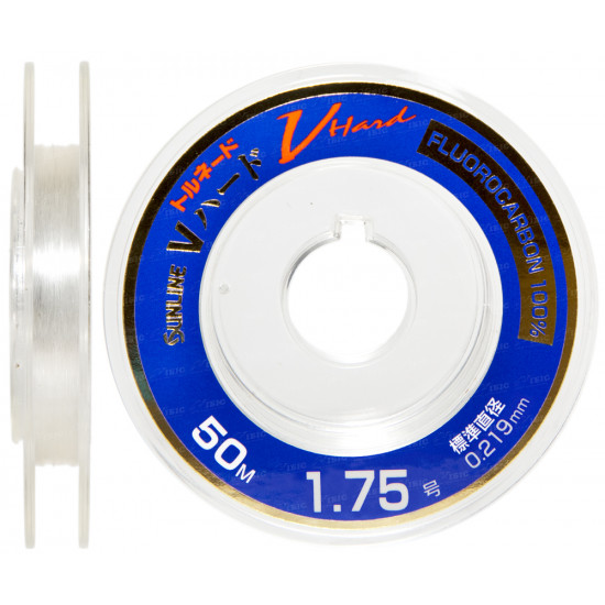 Sunline FC Tornado V Hard HG fluorocarbon of 50 m #1.75 0219 mm 3.5 kg Sunline FC Tornado V Hard HG fluorocarbon of 50 m #1.75 0219 mm 3.5 kg