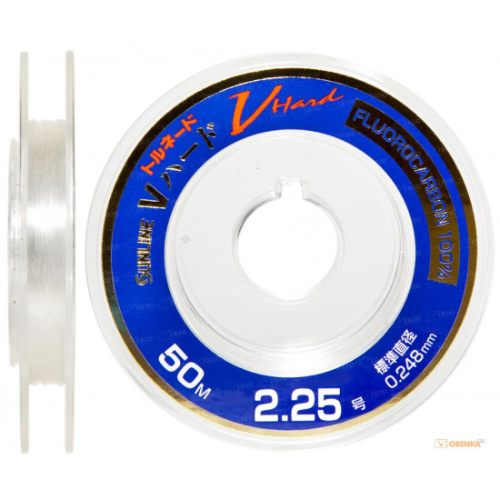 Флюорокарбон Sunline FC Tornado V Hard HG 50м #2,25 0248мм 4,5кг Флюорокарбон Sunline FC Tornado V Hard HG 50м #2,25 0248мм 4,5кг