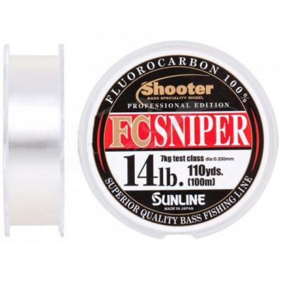 Флюорокарбон Sunline Shooter FC Sniper 100m 0.330mm 7kg (16580738) Флюорокарбон Sunline Shooter FC Sniper 100m 0.330mm 7kg (16580738)