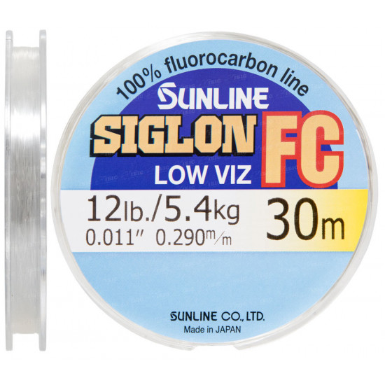 Sunline SIG-FC fluorocarbon of 30 m 0290 mm 54 kg flood Sunline SIG-FC fluorocarbon of 30 m 0290 mm 54 kg flood