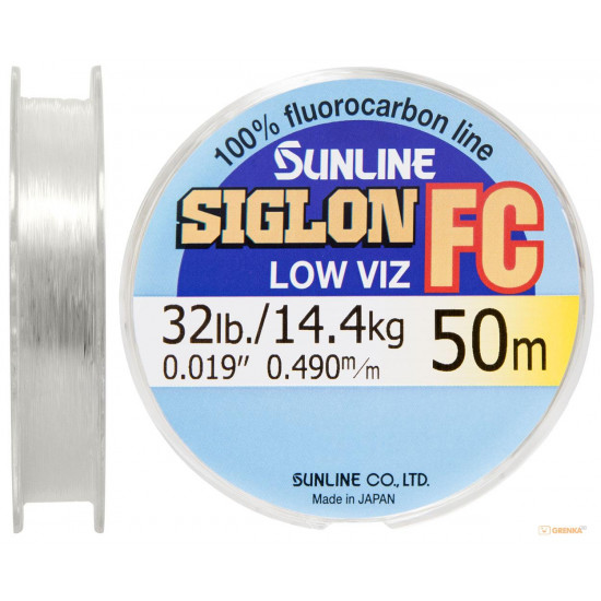 Флюорокарбон Sunline SIG-FC 50м 0490мм 144кг поводковый Флюорокарбон Sunline SIG-FC 50м 0490мм 144кг поводковый