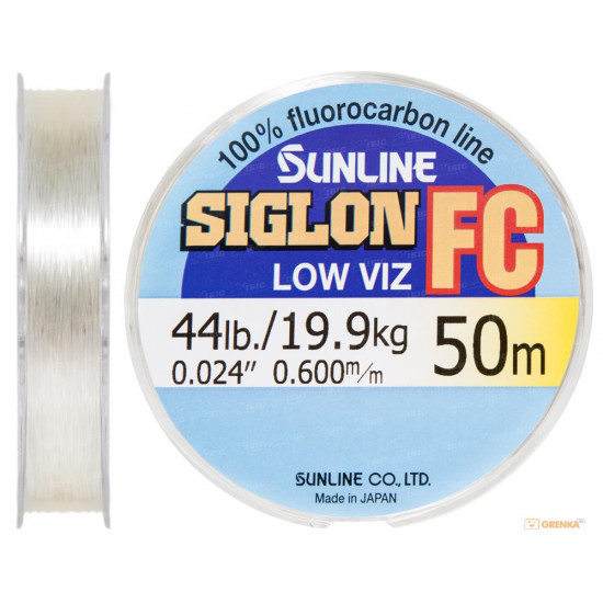 Флюорокарбон Sunline SIG-FC 50м 0600мм 199кг поводковый Флюорокарбон Sunline SIG-FC 50м 0600мм 199кг поводковый