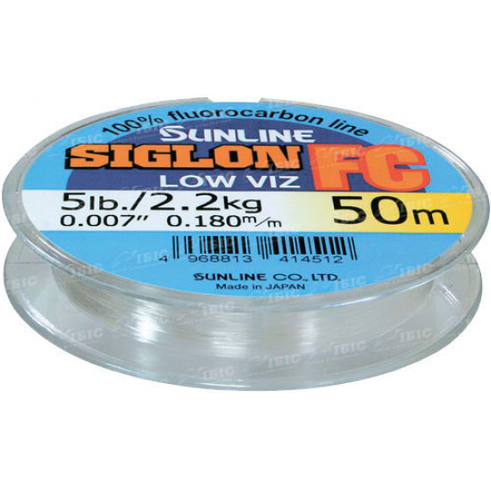 Флюорокарбон Sunline SIG-FC 50м 0700мм 275кг поводковый Флюорокарбон Sunline SIG-FC 50м 0700мм 275кг поводковый