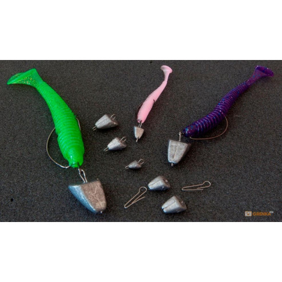 Select cargo head Bullet of 5 g folding Select cargo head Bullet of 5 g folding