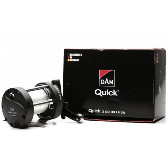 Катушка Dam мультипликатор Quick 2 SD 30LHLW 1BB (65698) Катушка Dam мультипликатор Quick 2 SD 30LHLW 1BB (65698)