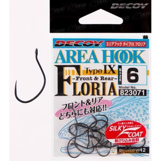 Крючок Decoy AH-IX FLORIA 12 Крючок Decoy AH-IX FLORIA 12