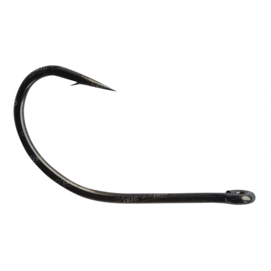 Крючок Decoy KR-23 Black Nickeled 1/0 Крючок Decoy KR-23 Black Nickeled 1/0