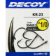 Hook of Decoy KR-23 Black Nickeled 3 Hook of Decoy KR-23 Black Nickeled 3