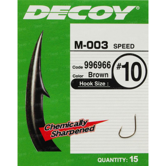 Крючок Decoy M-003 Speed 10 Крючок Decoy M-003 Speed 10