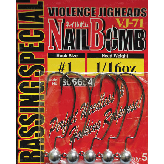 Гачок Decoy Nail Bomb VJ-71 2 1,8г Гачок Decoy Nail Bomb VJ-71 2 1,8г