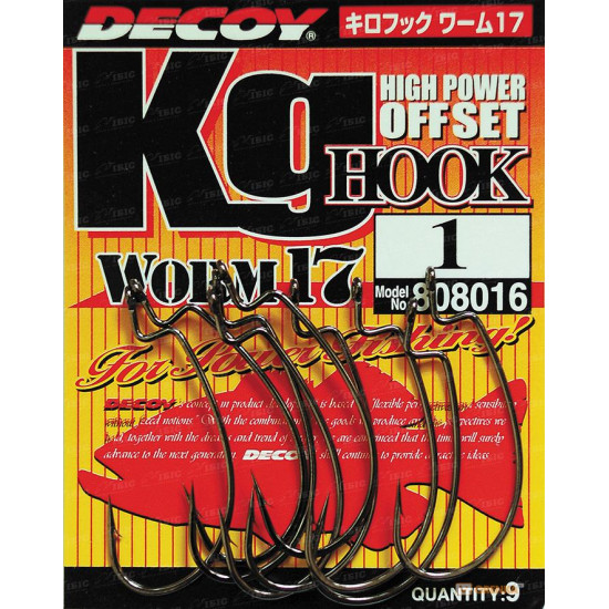 Гак Decoy Worm 17 Kig Hook 3 Гак Decoy Worm 17 Kig Hook 3