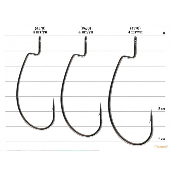 Hook of Decoy Worm 18 5/0 Hook of Decoy Worm 18 5/0