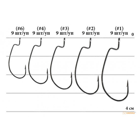 Гачок Decoy Worm 19 SS Hook 3 Гачок Decoy Worm 19 SS Hook 3