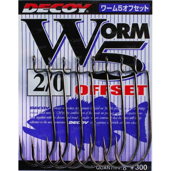 Гачок Decoy Worm 5 Offset 4 Гачок Decoy Worm 5 Offset 4