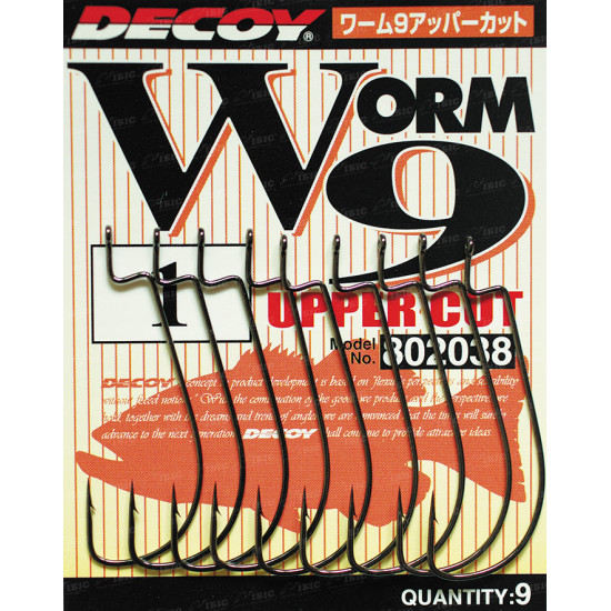 Hook of Decoy Worm 9 Upper Cut 4/0 Hook of Decoy Worm 9 Upper Cut 4/0