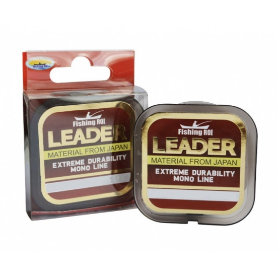 Fishing line povodochny Fishing ROI Leader of 50 m 0.145 mm 1.7 kg Fishing line povodochny Fishing ROI Leader of 50 m 0.145 mm 1.7 kg
