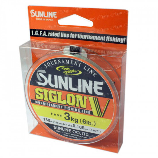 Ліска Sunline Siglon V 30м #10/0,165мм 3кг Ліска Sunline Siglon V 30м #10/0,165мм 3кг