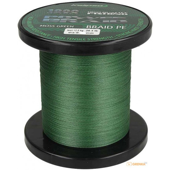Шнур Kalipso Power Braid MG 1000м 0.22мм (4106508) Шнур Kalipso Power Braid MG 1000м 0.22мм (4106508)