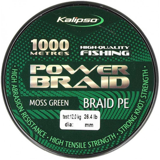 Shnur Kalipso Power Braid MG of the 1000th 0.25 mm (4106509) Shnur Kalipso Power Braid MG of the 1000th 0.25 mm (4106509)