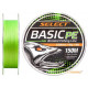 Шнур Select Basic PE 150m (салат.) 0.26mm 45LB/20.8kg (18701871) Шнур Select Basic PE 150m (салат.) 0.26mm 45LB/20.8kg (18701871)
