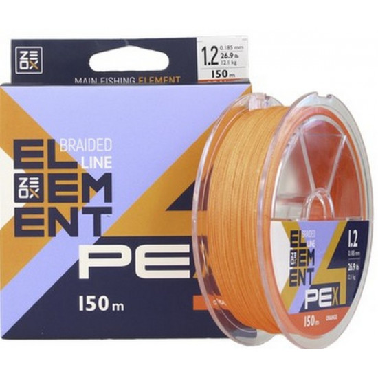 Шнур Zeox Element PE X4 OR 150м PE 3 (4110067) Шнур Zeox Element PE X4 OR 150м PE 3 (4110067)