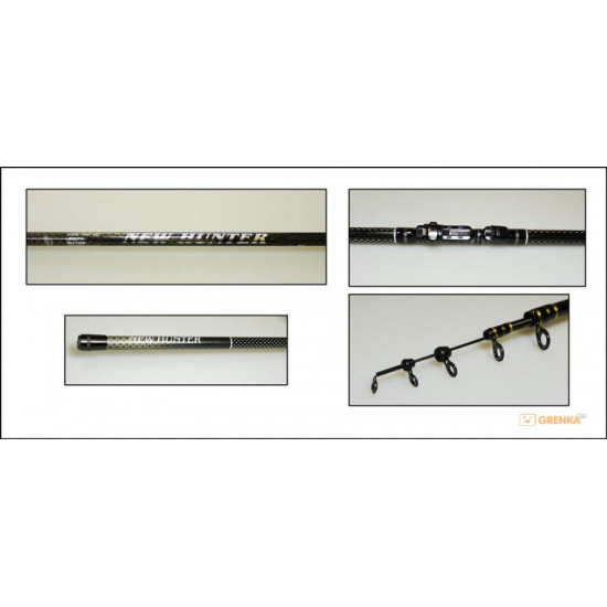 Fishing-rod of smoked Globe New Hunter of 4.00 m (2505078) Fishing-rod of smoked Globe New Hunter of 4.00 m (2505078)