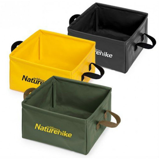 Відро складане Naturehike Square bucket 13л black (NH19SJ007) Відро складане Naturehike Square bucket 13л black (NH19SJ007)