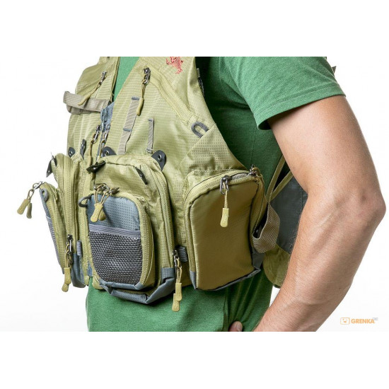 Жилет рибальський розвантажувальний Tramp Angler L/XL 006 (4743131051423) Жилет рибальський розвантажувальний Tramp Angler L/XL 006 (4743131051423)