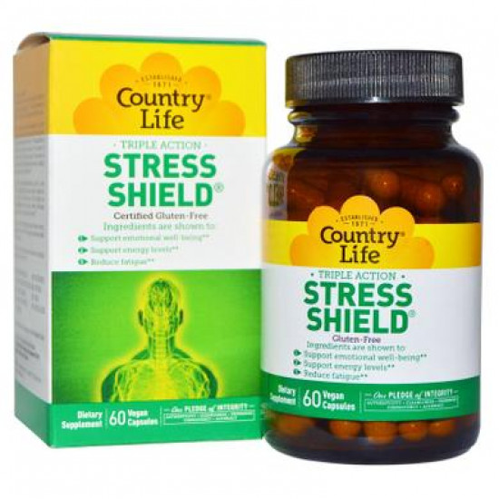 5-НТР стресс щит, Stress Shield, Country Life, 60 капсул, 8973
5-НТР стресс щит, Stress Shield, Country Life, 60 капсул, 8973