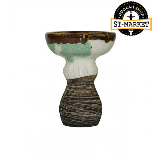 Чаша для кальяна Kolos Harunta Glaze - цвет коричневый Чаша для кальяна Kolos Harunta Glaze - цвет коричневый