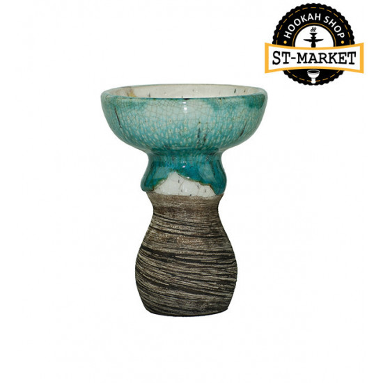 Чаша для кальяна Kolos Harunta Glaze - цвет синий Чаша для кальяна Kolos Harunta Glaze - цвет синий