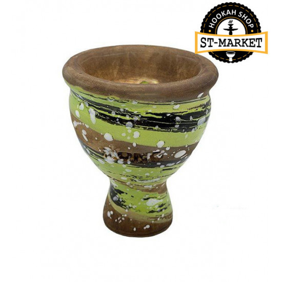 Bowl for a hookah of Kong MUMMY GLASE SPACE - color blue Bowl for a hookah of Kong MUMMY GLASE SPACE - color blue