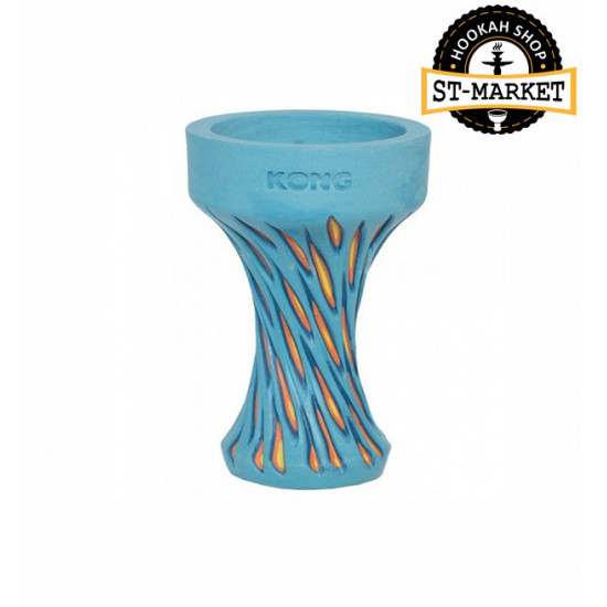 Bowl for a hookah of Kong lava razor - color blue Bowl for a hookah of Kong lava razor - color blue
