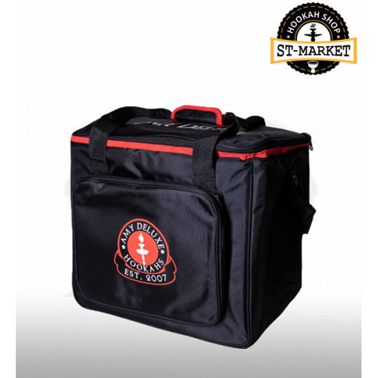 Bag (case) for Amy hookah - color red-black Bag (case) for Amy hookah - color red-black