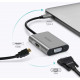 Adapter WIWU Alpha A20VH 2 in 1 (1xHDMI/1xVGA) - Gray Adapter WIWU Alpha A20VH 2 in 1 (1xHDMI/1xVGA) - Gray