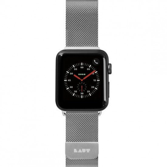 Bracelet LAUT STEEL LOOP for Apple Watch 42/44/45 mm (Series SE/7/6/5/4/3/2/1) - Silver (LAUT_AWL_ST_SL) Bracelet LAUT STEEL LOOP for Apple Watch 42/44/45 mm (Series SE/7/6/5/4/3/2/1) - Silver (LAUT_AWL_ST_SL)