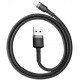 Baseus Cafule Cable USB to Lightning 2.4A (3m) Gray+Black (CCALKLF-RG1) Baseus Cafule Cable USB to Lightning 2.4A (3m) Gray+Black (CCALKLF-RG1)