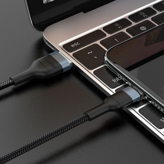 Кабель FONENG X51 (2m) Lightning to USB - Black Кабель FONENG X51 (2m) Lightning to USB - Black
